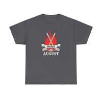 Hockey Legends Are Born In August T-Shirt
