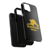 Wrestling Michigan Wrestling Graphic Tough Phone Cases