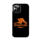 Wrestling Miami with Orange Wrestling Graphic Tough Phone Cases