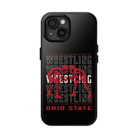 Wrestling Ohio State Tough Phone Cases