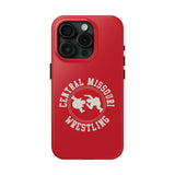 Central Missouri Wrestling Vintage Logo Tough Phone Cases