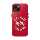 Iowa State Wrestling Vintage Logo Tough iPhone and Samsung Galaxy Cases  Phone Case
