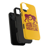 Arizona State Wrestling on Gold Tough Phone Cases