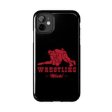 Wrestling Miami with Red Wrestling Graphic Tough iPhone and Samsung Galaxy Cases  Phone Case