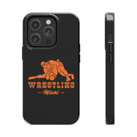 Wrestling Miami with Orange Wrestling Graphic Tough Phone Cases