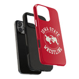 Iowa State Wrestling Vintage Logo Tough iPhone and Samsung Galaxy Cases  Phone Case