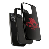 Wrestling Miami with Red Wrestling Graphic Tough iPhone and Samsung Galaxy Cases  Phone Case