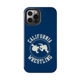 California Wrestling Vintage Logo Tough Phone Cases