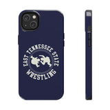 East Tennessee State Wrestling Vintage Logo Tough Phone Cases