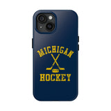 Vintage Michigan Hockey Tough iPhone and Samsung Galaxy Cases  Phone Case
