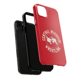 Central Missouri Wrestling Vintage Logo Tough Phone Cases