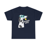 Beach Life Dog Designer T-Shirt