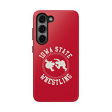 Iowa State Wrestling Vintage Logo Tough iPhone and Samsung Galaxy Cases  Phone Case