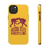 Arizona State Wrestling on Gold Tough Phone Cases