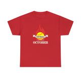Softball Legends Are Born In October T-Shirt