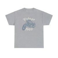 Vintage Motorcycle 1969 Birthday Shirt
