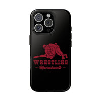 Wrestling Massachusetts Wrestling Graphic Tough Phone Cases