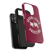 Arizona State Wrestling Vintage Logo Tough Phone Cases