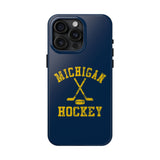 Vintage Michigan Hockey Tough iPhone and Samsung Galaxy Cases  Phone Case