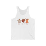 Costa Rica Sloths Tank Top Sleeveless Top Singlet (option 1)  Tank Top