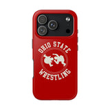 Ohio State Wrestling Vintage Logo Tough iPhone and Samsung Galaxy Cases  Phone Case