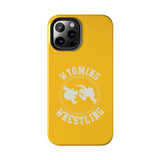 Wyoming Wrestling Vintage Logo Tough iPhone and Samsung Galaxy Cases  Phone Case