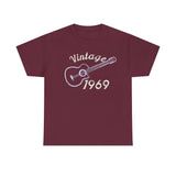 Vintage Guitar 1969 50th Birthday Shirt  T-Shirt