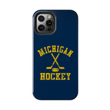 Vintage Michigan Hockey Tough iPhone and Samsung Galaxy Cases  Phone Case