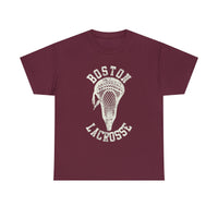 Boston Lacrosse With Vintage Lacrosse Head Shirt