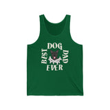 Best Dog Dad Ever Puppy Tank Top  Tank Top