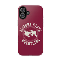 Arizona State Wrestling Vintage Logo Tough Phone Cases