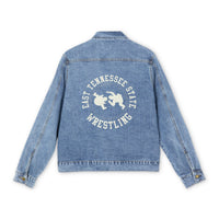 East Tennessee State Wrestling Logo Denim Jacket