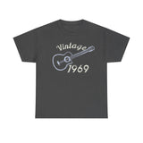 Vintage Guitar 1969 50th Birthday Shirt  T-Shirt