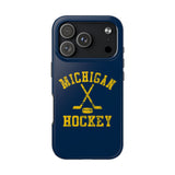 Vintage Michigan Hockey Tough iPhone and Samsung Galaxy Cases  Phone Case