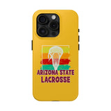 Arizona State Lacrosse on Gold Tough Phone Cases