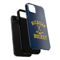 Vintage Michigan Hockey Tough Phone Cases