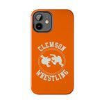 Clemson Wrestling Vintage Logo Tough Phone Cases