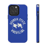 Georgia State Wrestling Vintage Logo Tough iPhone and Samsung Galaxy Cases  Phone Case