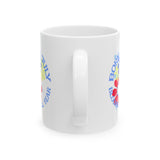 Born In July Blooming All Year Ceramic Mug  Mug