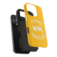 Wyoming Wrestling Vintage Logo Tough Phone Cases