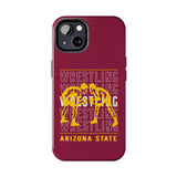 Wrestling Arizona State Tough Phone Cases