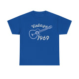 Vintage Guitar 1969 50th Birthday Shirt  T-Shirt
