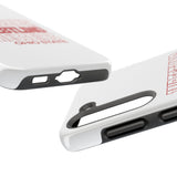 Wrestling Ohio State in Modern Stacked Lettering Tough iPhone and Samsung Galaxy Cases  Phone Case