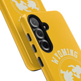 Wyoming Wrestling Vintage Logo Tough iPhone and Samsung Galaxy Cases  Phone Case