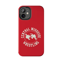 Central Missouri Wrestling Vintage Logo Tough Phone Cases