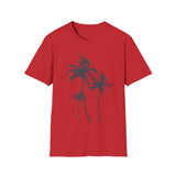 Three Palm Trees Silhouette  T-Shirt