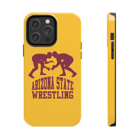 Arizona State Wrestling on Gold Tough Phone Cases