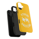 Wyoming Wrestling Vintage Logo Tough iPhone and Samsung Galaxy Cases  Phone Case
