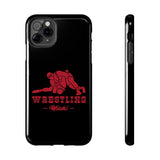 Wrestling Miami with Red Wrestling Graphic Tough iPhone and Samsung Galaxy Cases  Phone Case