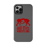 Ohio State Wrestling on Gray Tough iPhone and Samsung Galaxy Cases  Phone Case